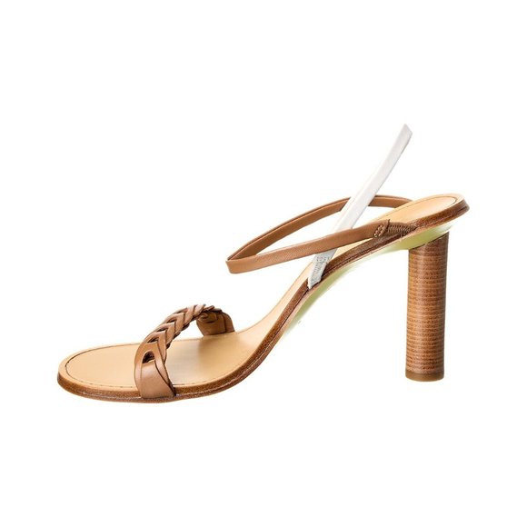 🆕 RAG & BONE Infinity Cylinder Heel Sandal Shoes Brown 11 - Picture 3 of 13